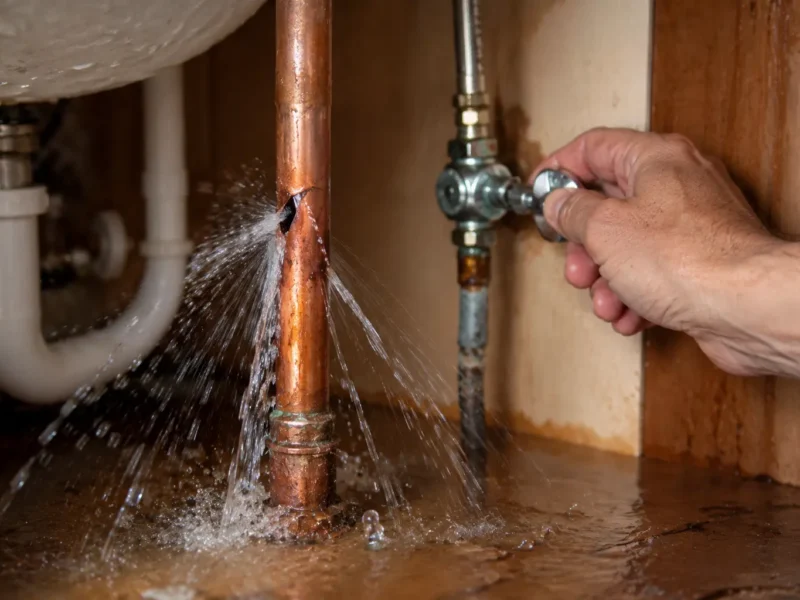 Burst Pipes In Charleston SC – What To Do