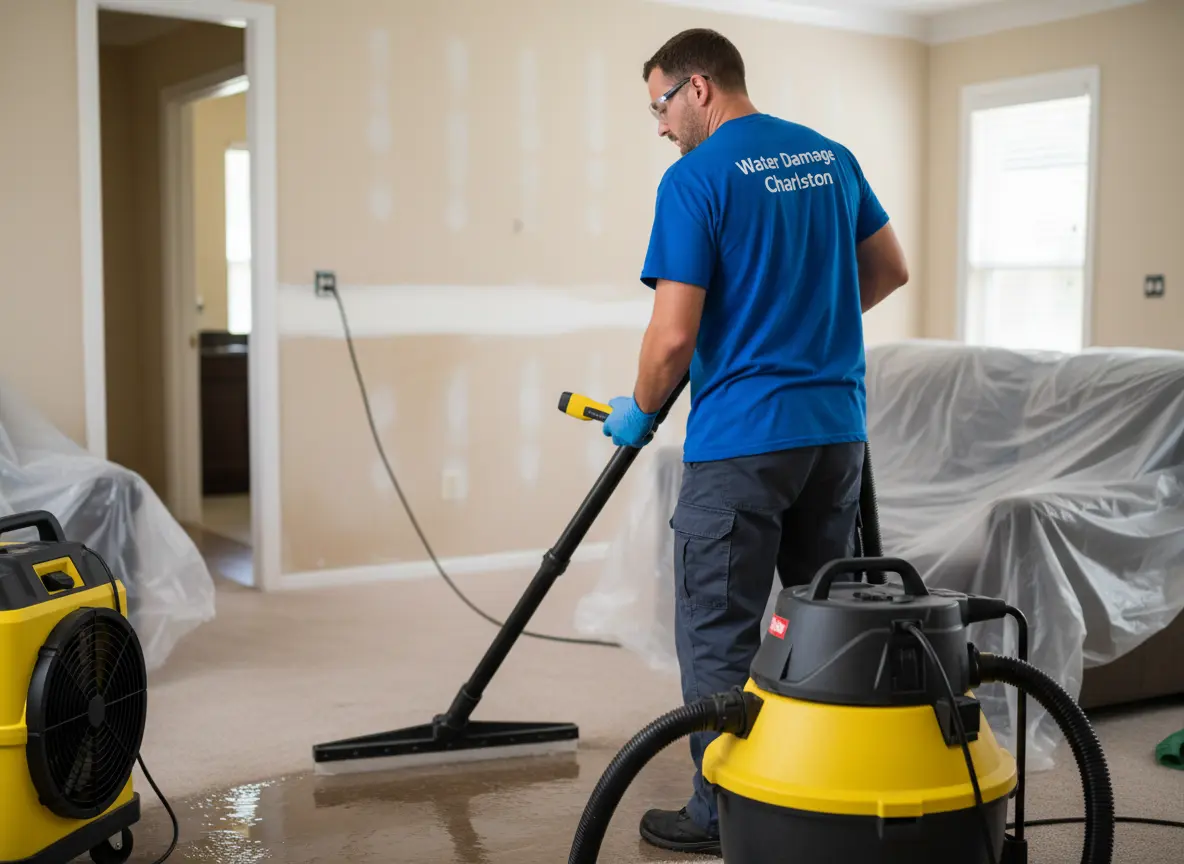 Burst Pipe Damage Cleanup in Charleston, SC